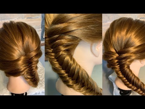 French FISHTAIL Braid - How to do a French Fishtail Braid for Beginners! Simple and Easy!