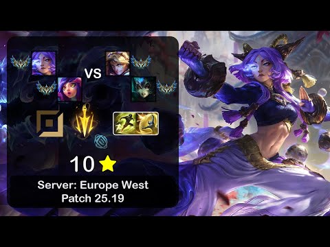 Yunara ADC + Neeko vs Ezreal + Nami - EUW Challenger - Patch 25.19