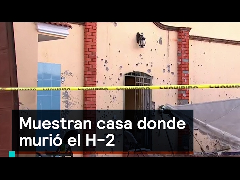 Muestran casa donde murió 'El H-2' - Inseguridad - Denise Maerker 10 en punto