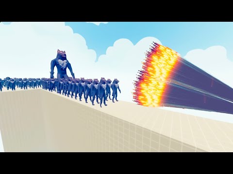 tabs100x WAR WOLF vs EVERY UNIT ► Totally Accurate Battle Simulator TABS