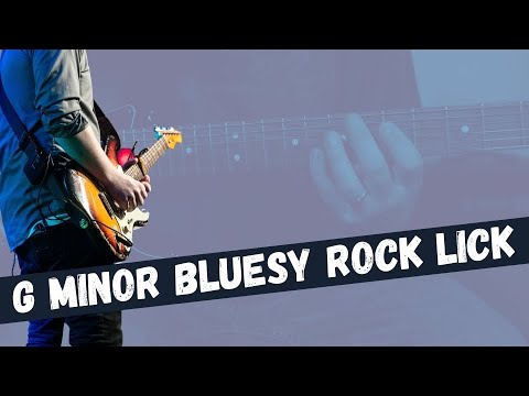 Learn a New Blues Rock Guitar Lick in G Minor | Guitar Lesson Tutorial