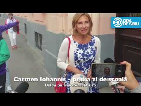 Carmen Iohannis  - deschidere an școlar - Sibiu