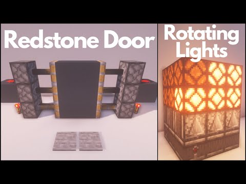 BlenDigi - Minecraft: 3 Simple Redstone Builds