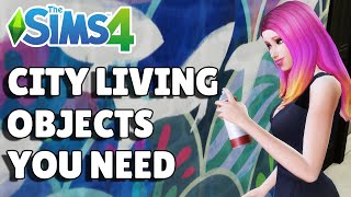 10 City Living Objects You Need To Start Using | The Sims 4 Guide