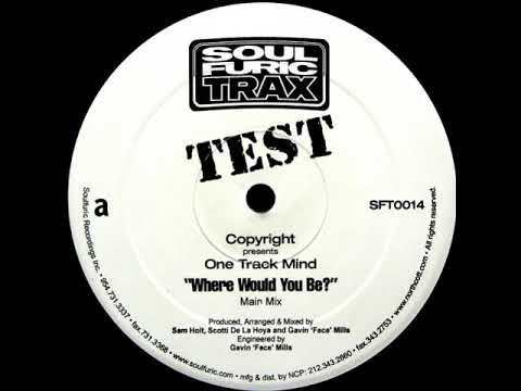 Copyright Presents One Track Mind – Where Would You Be? - (Main Mix)