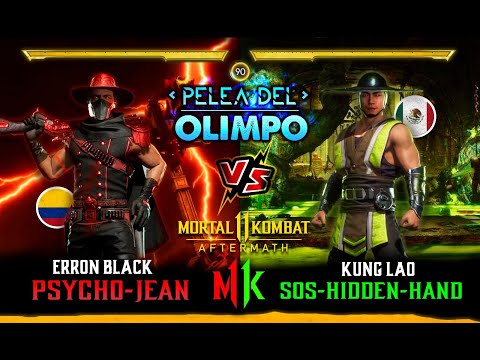 SoS--Hidden-Hand Vs Psycho-Jean_ - Mexico Vs Ecuador - La Pelea del Olimpo - GOD FIGHT MK11 Español