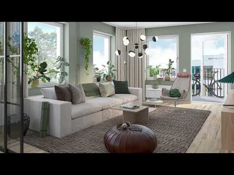 Ditt naturliga val i Rosendal - kvarteret Rosendals Port i Uppsala