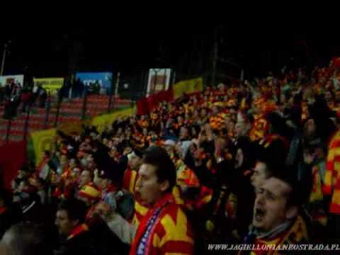 Widzew Łódź - Jagiellonia 1:2 XXIV kolejka II ligi 2004/2005 - doping