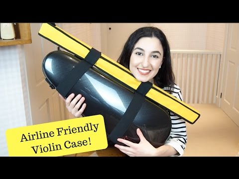 Violin Case Made For Airline Travel - Bam Hightech Cabin Violin Case