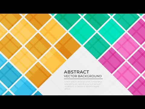 Abstract Background Design in Adobe Illustrator