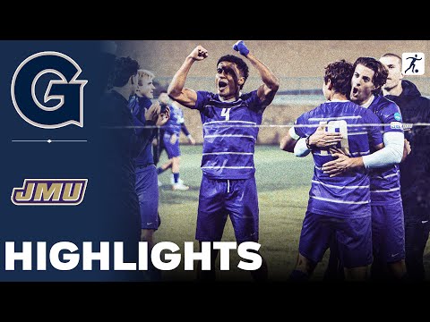 Georgetown vs James Madison | NCAA College Cup Soccer Championship | Highlights - November 19, 2023