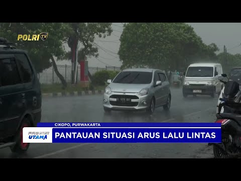 NTMC POLRI - PANTAUAN LALU LINTAS SORE CIKOPO, PURWAKARTA