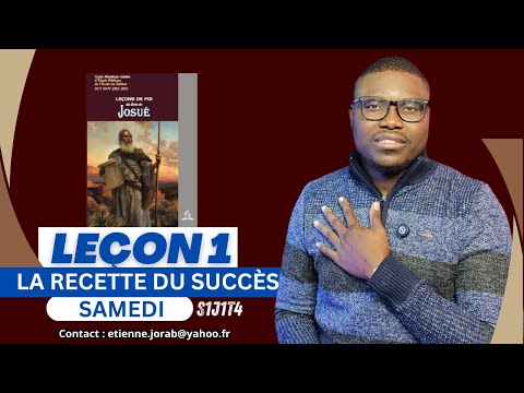 Leçon 1 - La recette du succès/ SAMEDI(Ecole du Sabbat 2025- TRIMESTRE 4)