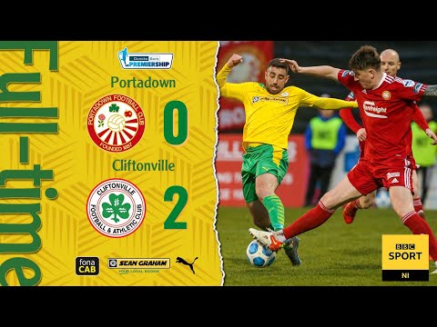 HIGHLIGHTS | Portadown 0-2 Cliftonville