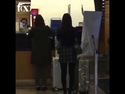 150324 Krystal - Taiwan Taoyuan Airport