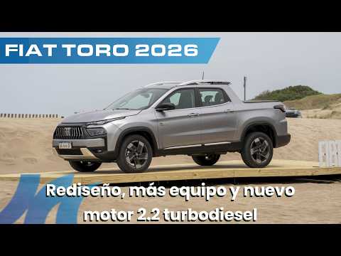 New 2026 Fiat Toro | Prices, versions, engines, equipment and driving impressions.