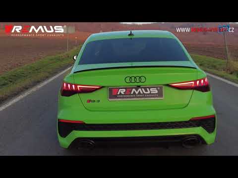 Audi RS3 8Y - REMUS GPF-back system #audirs3 #rs3