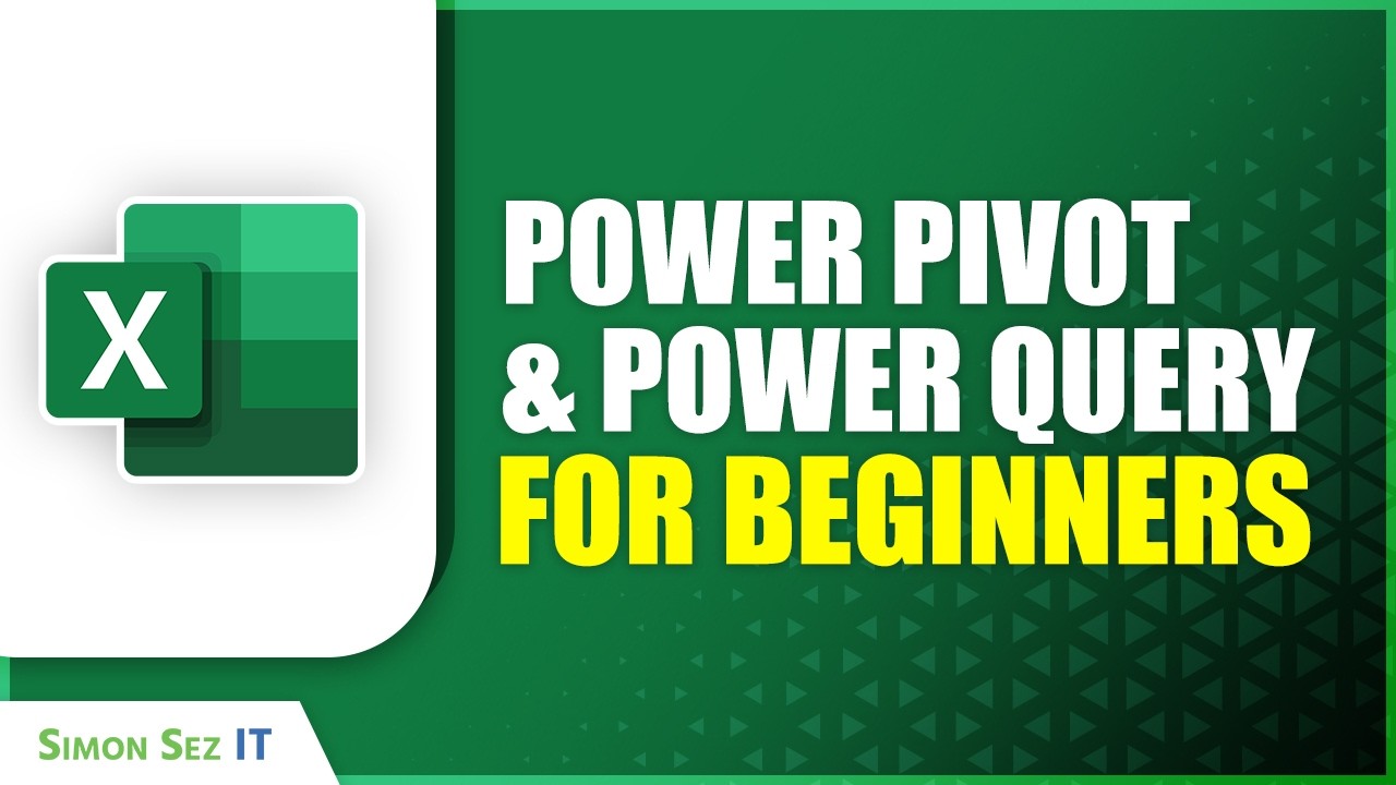 Power Pivot Tutorial & Power Query in Excel - 1-Hour Class