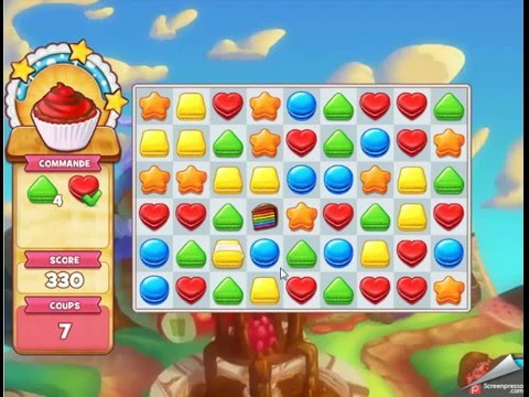 cookie jam level 1 - 3 étoiles