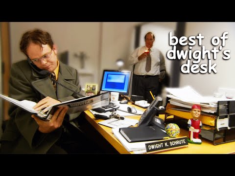 best of dwight's desk | The Office US | Comedy Bites