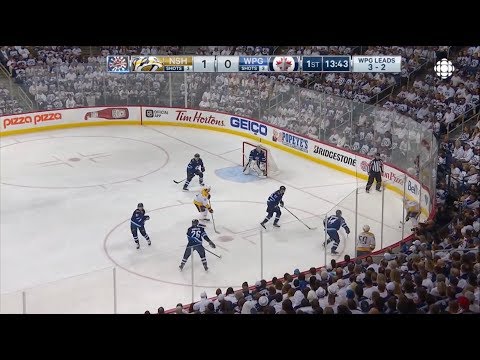 2018 Stanley Cup. R2, G6. Predators vs Jets. May 7, 2018