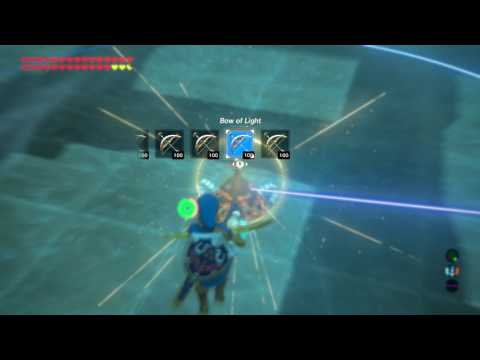 Link Brings 8 Bows of Light to DESTROY Major Test of Stength - Zelda Breath of the Wild