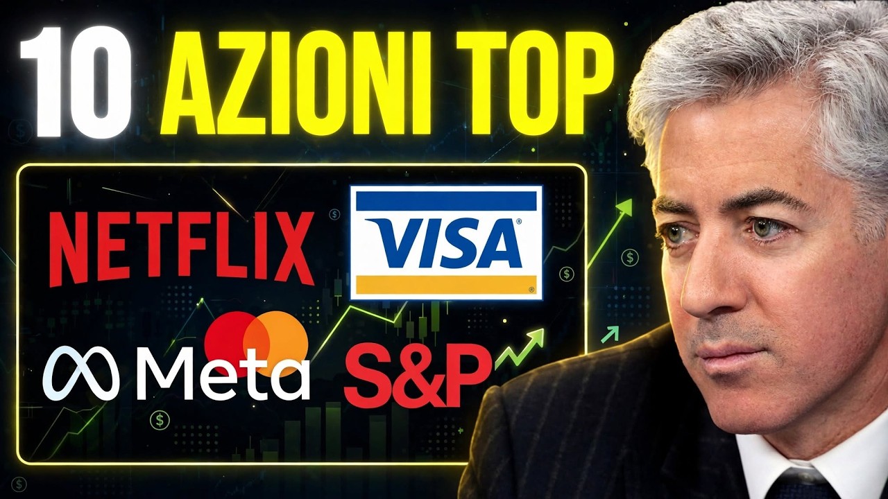 Bill Ackman STA COMPRANDO Queste 10 Azioni (Parte 1)