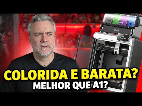 Nova Creality K2 no canal 3D Geek Show
