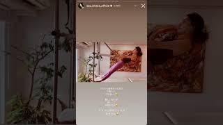 女優 大政絢 ジム ピラティス トレーニング動画 #shorts