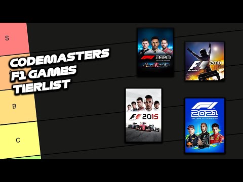RANKING EVERY CODEMASTERS F1 GAME