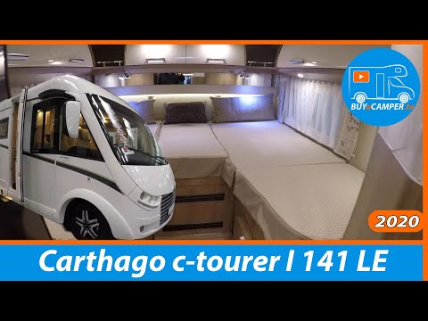 Motorhome Tour | Carthago c-tourer I 141 LE | LUXURY INTEGRATED | Caravansalon Dusseldorf