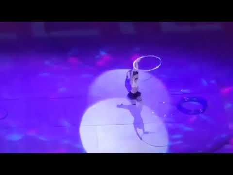 Hula hoop Performance for Vegas Golden Knights