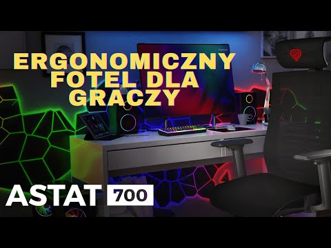Genesis Astat 700 - assembly and test of an ergonomic gaming chair