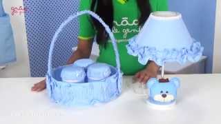 Kit Acessórios Urso Realeza Azul | Ref: 45278