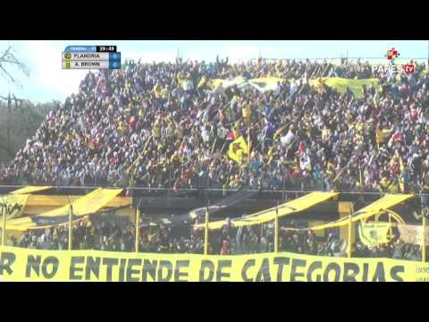 Flandria vs Almirante Brown por PAREStv - Fecha 18 (2016)