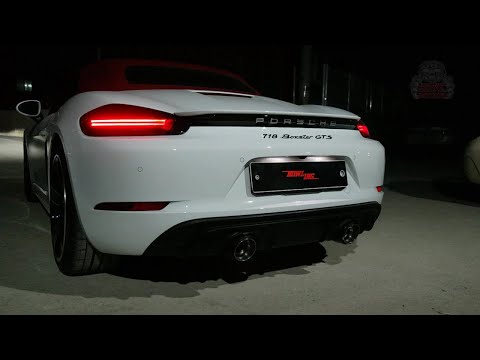 Porsche 718 Boxster GTS 4.0 Stock vs Fi EXHAUST Header Back System  X Howling Motors