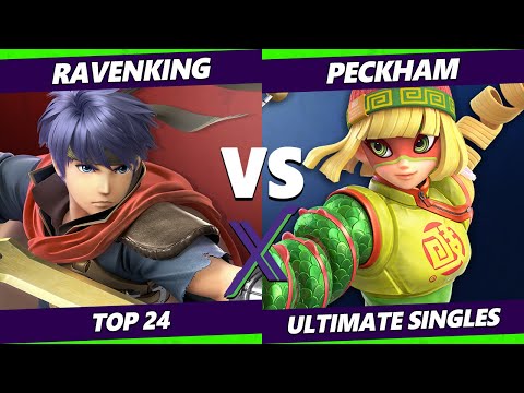 S@X 382 Online Top 24 - Ravenking (Ike) Vs. Peckham (Min Min) Smash Ultimate - SSBU
