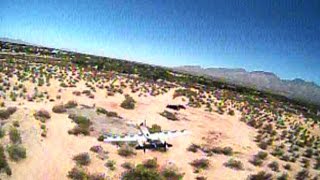 Flying the fixed wing FPV track