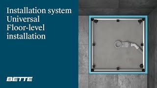 BETTE zománcozott acél zuhanytálcák