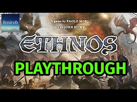Ethnos Board Game | Playthrough (2 Players)