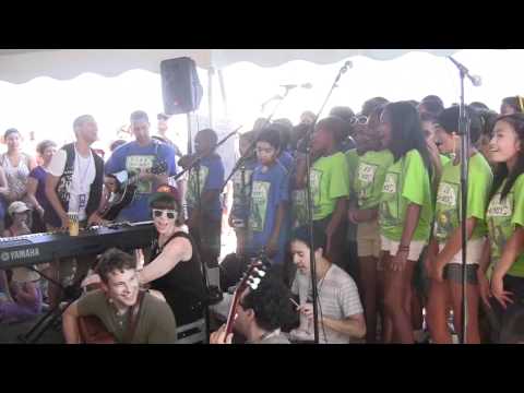 "Generator (First Floor)" Freelance Whales & PS22 Chorus @ Newport Folk Festival 2011
