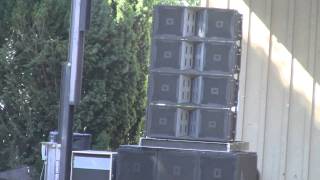 Video thumbnail for jbl vertec line array at monterey ca. fair grounds by sonidoelpicudo