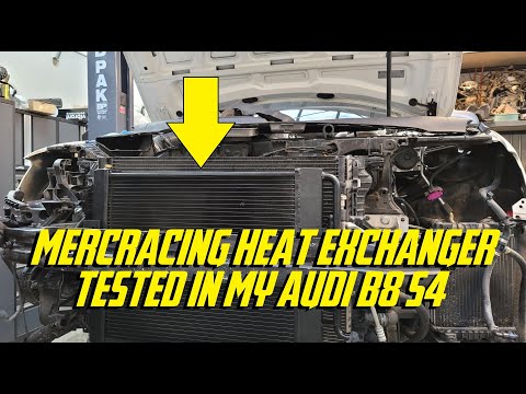 S6 MercRacing Heat Exchanger Tested in my Audi B8 S4