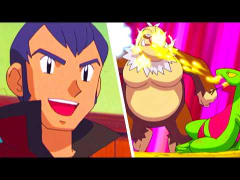 Ash vs Norman - 5th Hoenn Gym Battle | Pokemon AMV