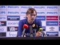 PSV-trainer Phillip Cocu over Joshua Brenet