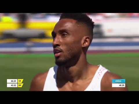 CWG: Men 400m Round 1 - Heat 4 | Sprinting | SportsMax TV