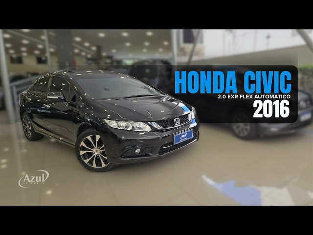 Vídeo HONDA CIVIC 2.0 EXR 16V FLEX 4P AUTOMATICO