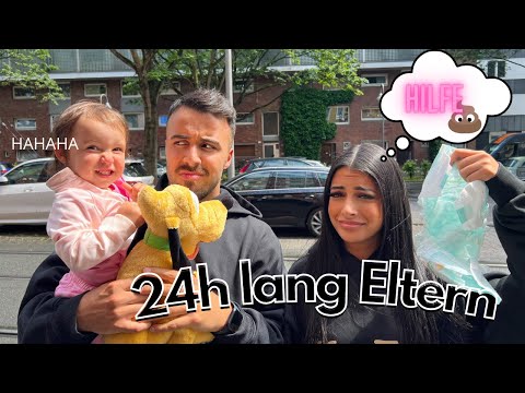 WIR SIND 24H LANG ELTERN *HILFE* | Sara & Dolunay