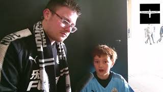 Kieran: "It looks like Sunderland are going down so that's another good thing"