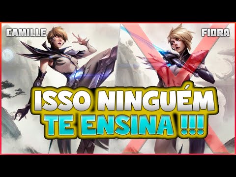 O SEGREDO para vencer a matchup CAMILLE VS FIORA!!!